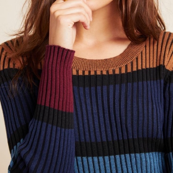 SOLD// Anthropologie Lorna Sweater Dress - Picture 4 of 5